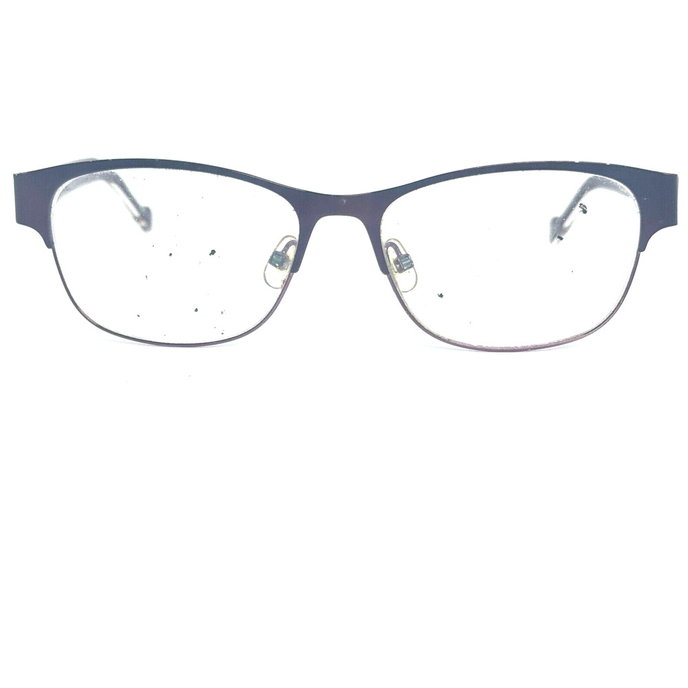 Liu Jo LJ2101 511 Eyeglasses Violet Gold Cat Eye Full Rim Frames 52-15-135 15781